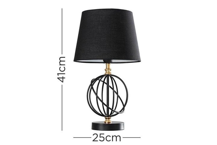 Angelie Tafellamp, Zwart