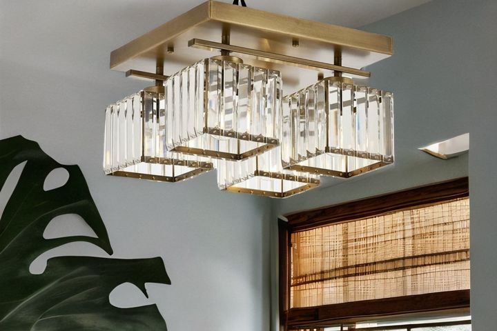 Avonni Moderne Hanglamp, 40x40 cm