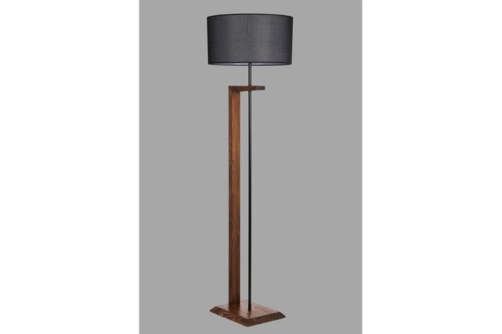 Lumexx Violet Cilinder Lamp, Zwart