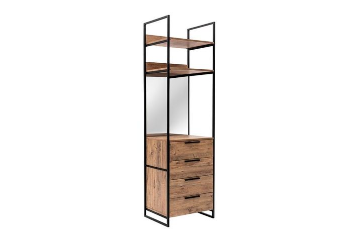 Dynamic Kledingkastmodule met 1 Vak en 4 Lades, 09