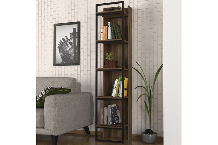 Exclusive Kelvin Bookcase, Walnut