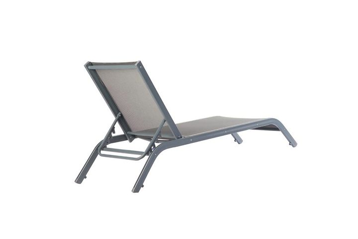 Rehome Lotus Reclining Chaise Lounge Chair, Grey