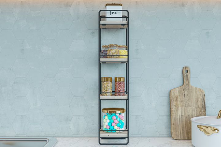 Bino Olivia Keukenrek met 4 Rekken