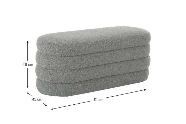 Relax Teddy Bank, Antraciet