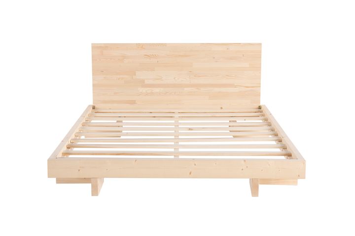 Přírodní dřevěná postel LUNA Patna, 90X190