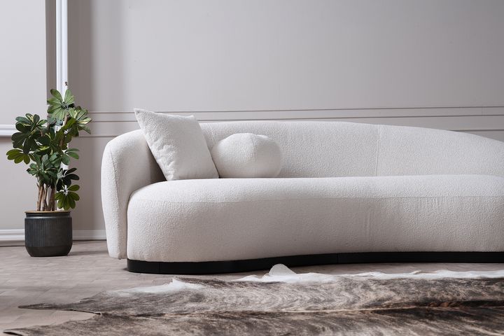 Vipa New Moon 3-Sitzer Sofa, Weiß