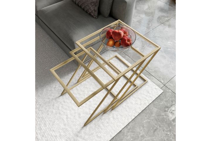 Misto Zettafelset, 3 Delig, Goud