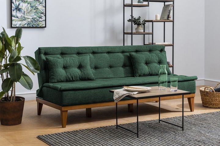 Fuoco 3-Sitzer Sofa, Grün