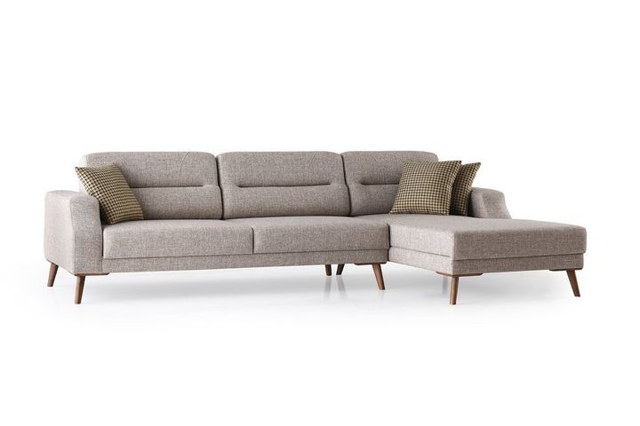 Anka Hoekbank Rechts, 300x170 cm, Lichtbruin