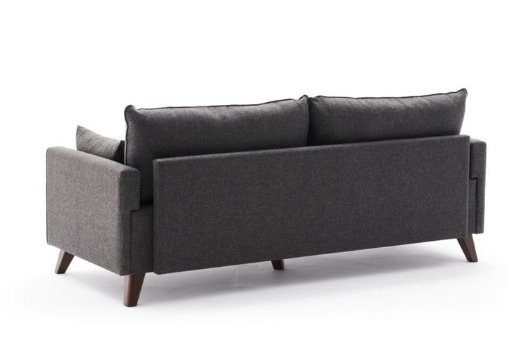 Bella Soft 3-Zitsbank, Antraciet