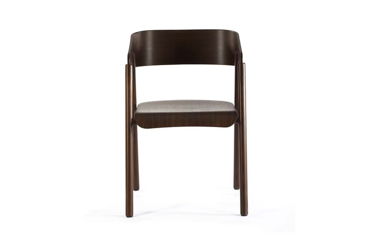 Covus Dining Chair, Dark Wood