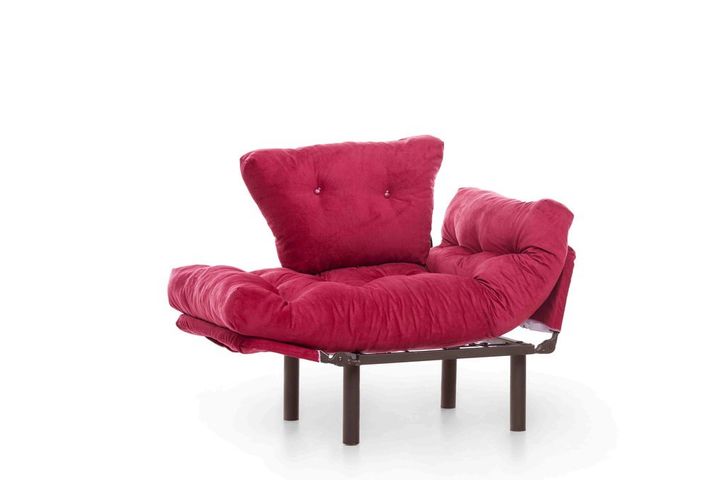 Pafu Nitta Fauteuil, Wijnrood