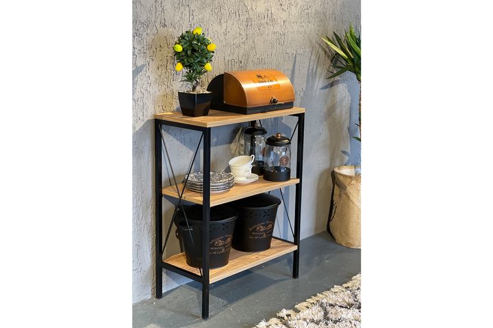 Stally Keukenrek, Pijnboom en Zwart