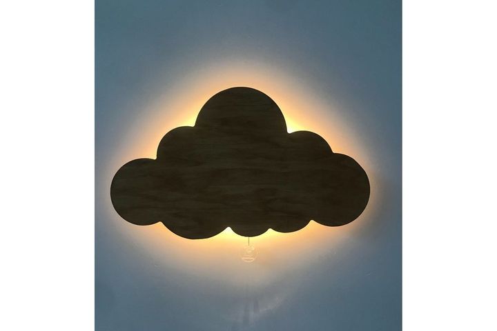 Cloud Shape Children Lighting, Natural