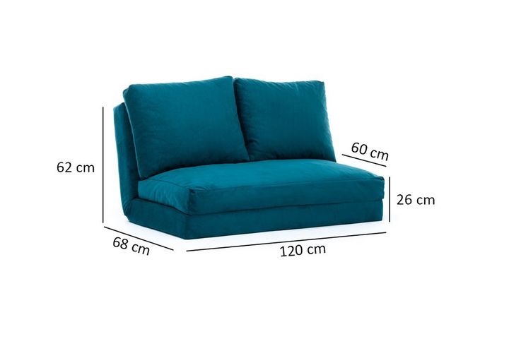 Pafu Taida Slaapbank, Groenblauw
