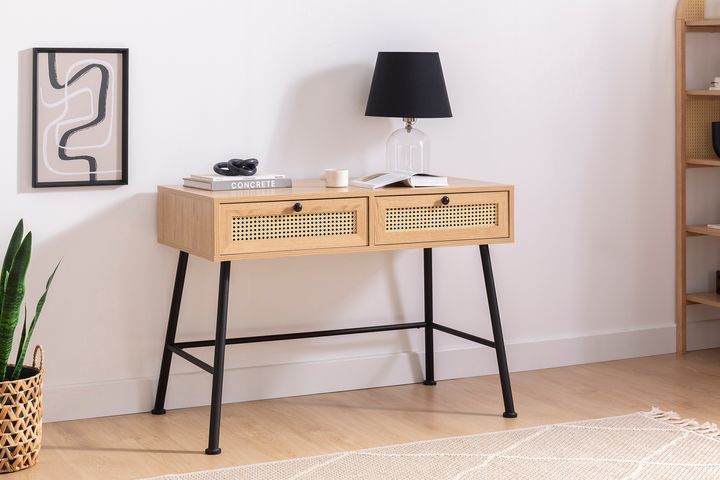 Nala Study Desk, Oak