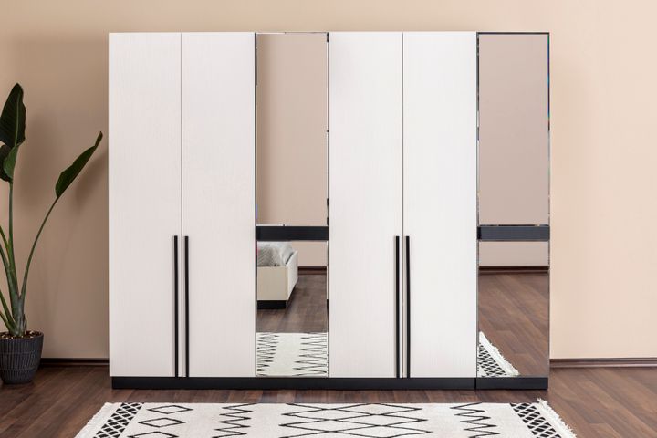 Line Kledingkast met 6 Deuren