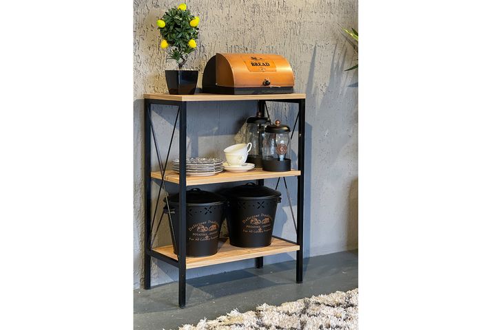 Stally Keukenrek, Pijnboom en Zwart
