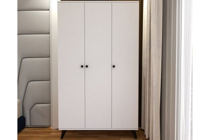 Iller Kledingkast met 3 Deuren en Rekken