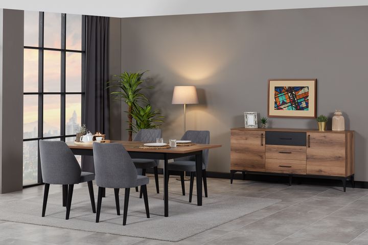 Lupo Uitschuifbare Tafel, 160x90 cm