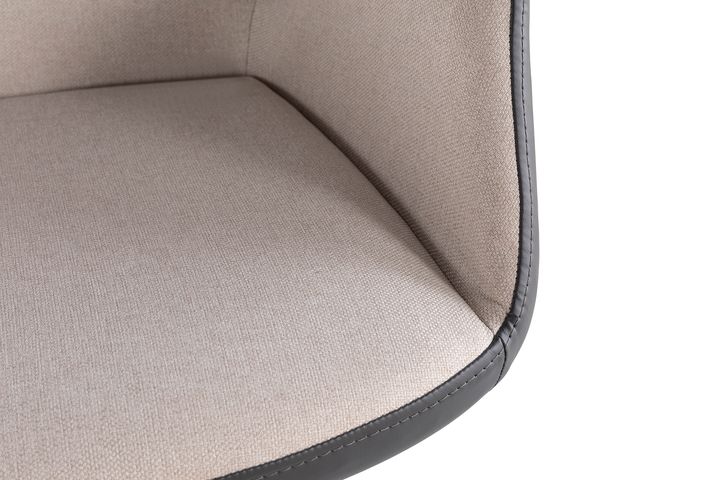 Dora Bureaustoel, Crème Antraciet