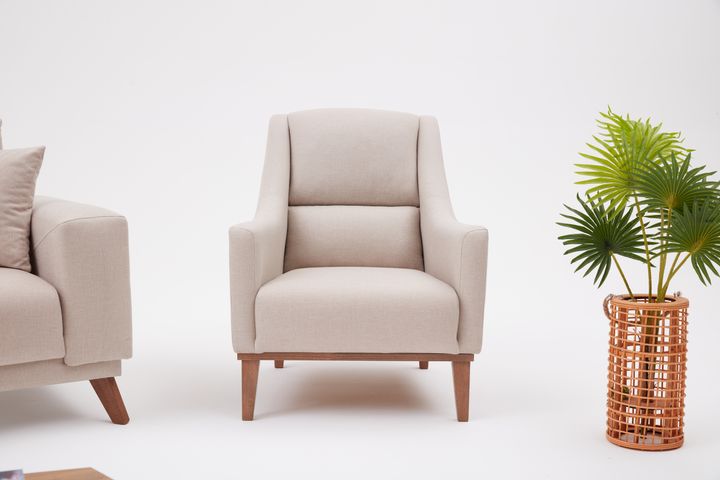 Lego Oorfauteuil, Creme