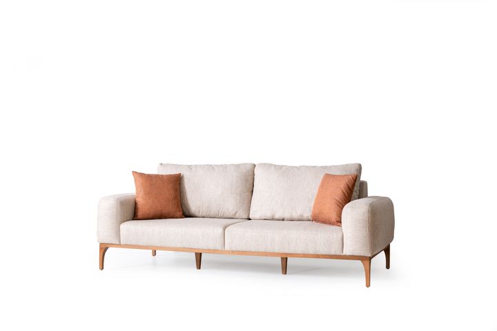 Gabon 3-Zitsbank (Kleurkeuze Stof In Showroom)