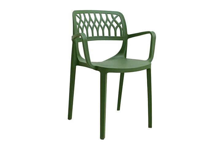 Elsa 6 Piece Garden Chair Set, Green