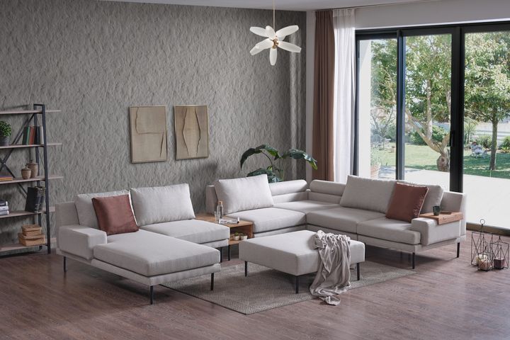 KAGU PUZZLE KÖŞE TAKIMI, AÇIK GRİ