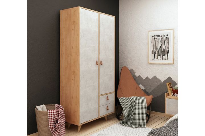 Suwon Kledingkast met 4 Deuren