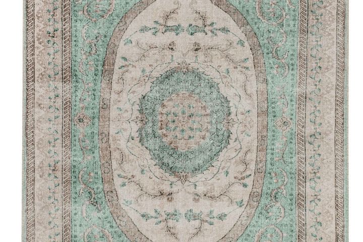 Imanuel Patterned Rug, 40 x 60 cm, Green