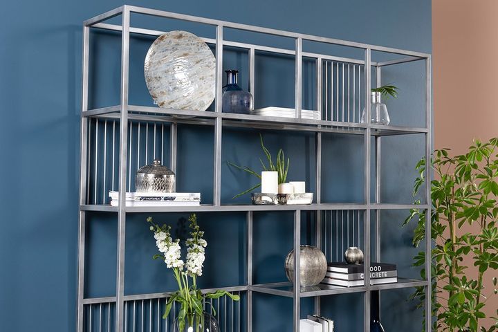 Lola Boekenrek, 160 cm, Zilver