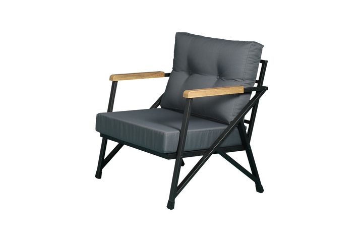 Nefin Zwart Tuinbank, Antraciet