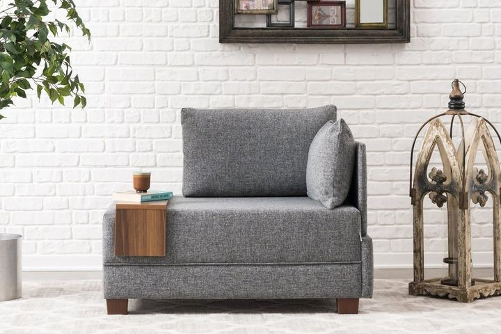 Fly Fauteuil, Links, Grijs