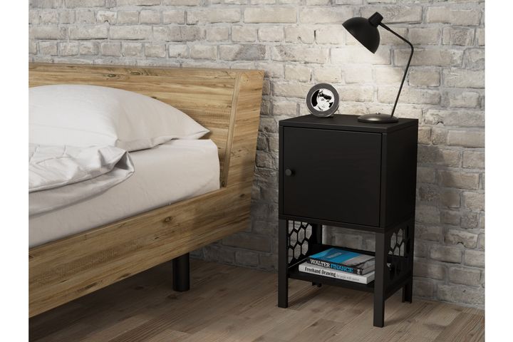 Maria Premium Nachtkastje, Zwart