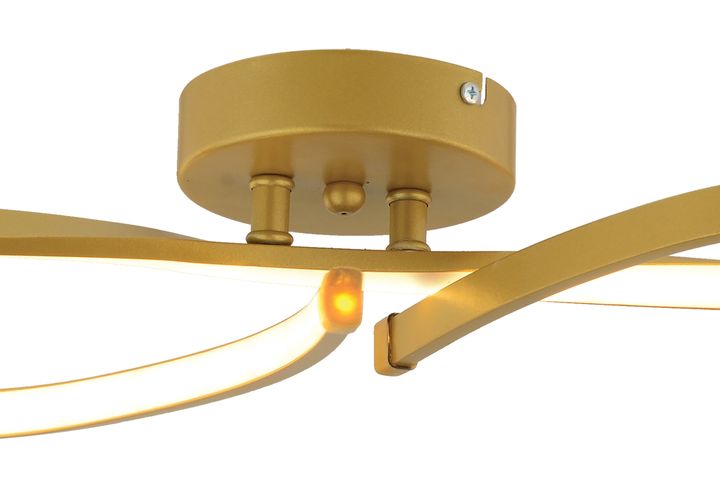 Apliqa Vetto Hanglamp, Goud