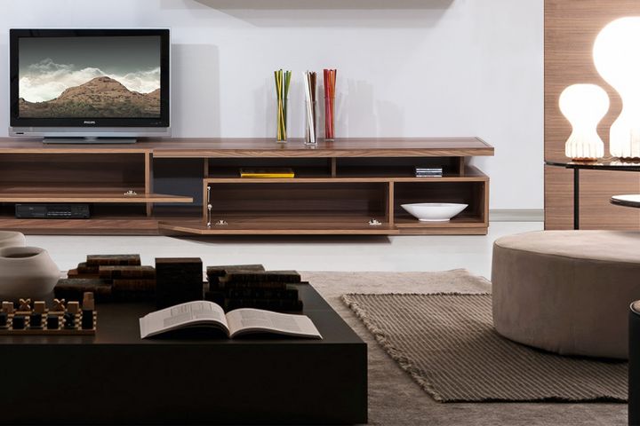 Image TV-Meubel, Walnoot