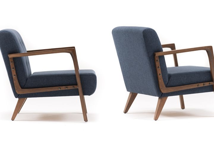 Cinque Terre Fauteuil, Donkerblauw