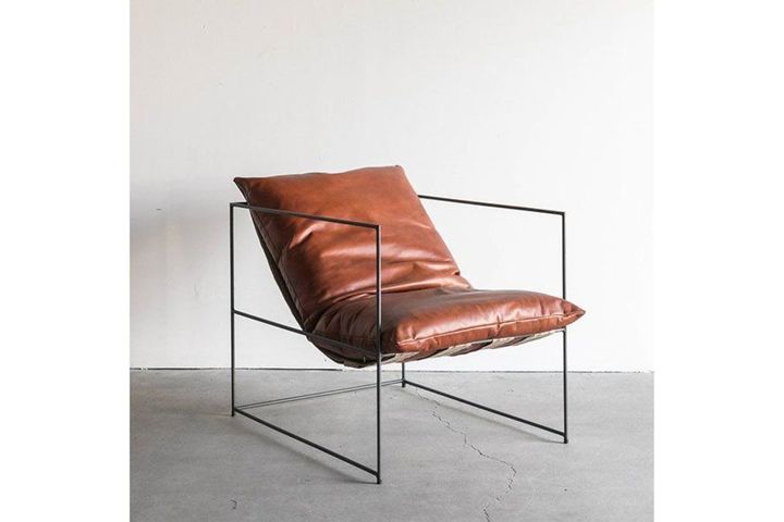 Sohomanje Franklin Echtleren Fauteuil, Bruin