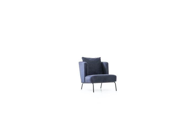 Stoere Fauteuil, Donkerblauw