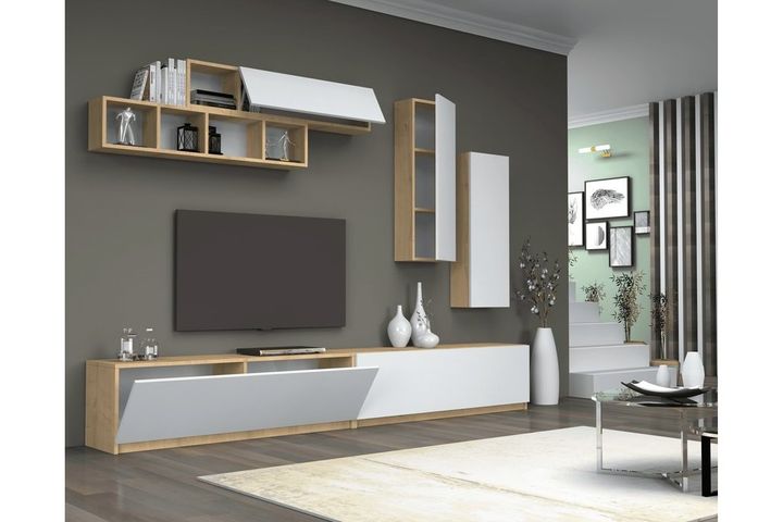 Aegean  TV Unit, 280 cm, White