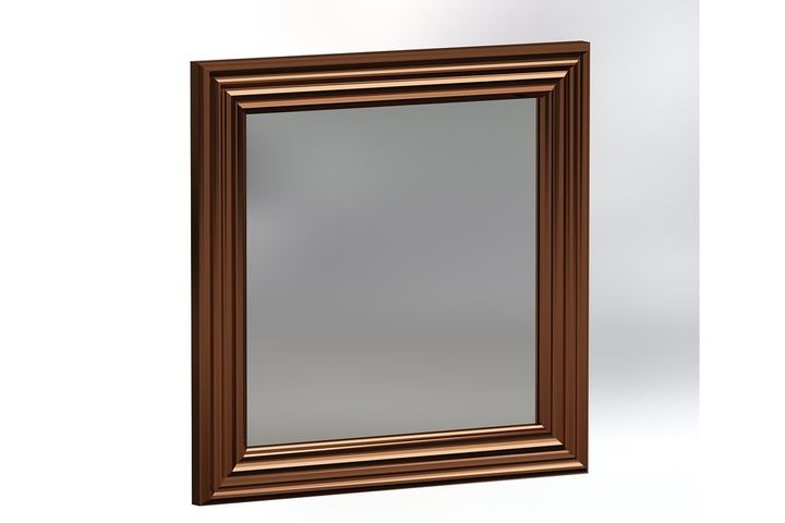 Mone Spiegelset, 4 Stuks, Brons