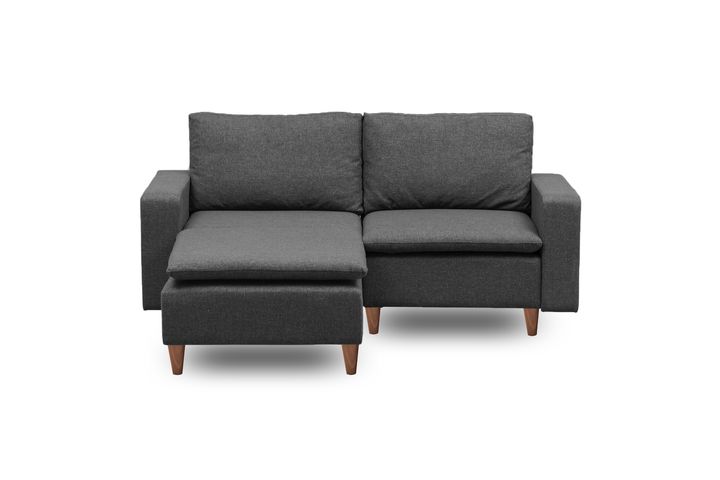 Pafu Lungo Mini-Hoekbank, Donkergrijs