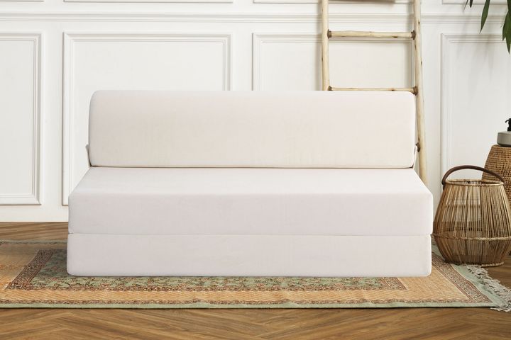 Magic Opklapbare Slaapbank, Beige