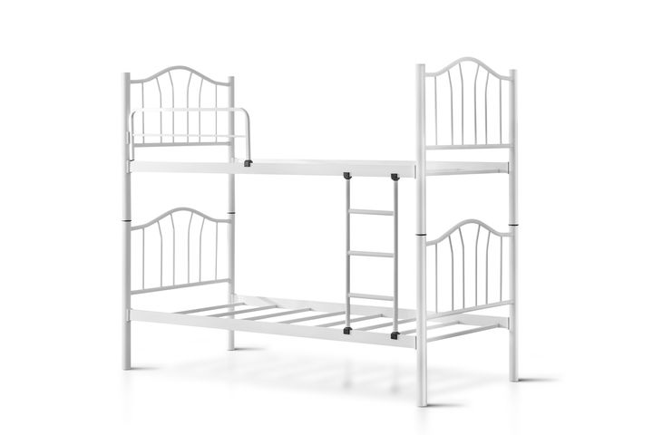 Jay Stapelbed, 90x190 cm, Wit