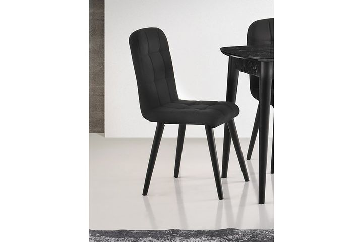 Etro Stoel, Antraciet & Zwart