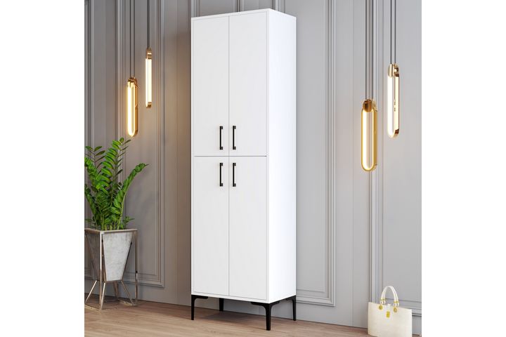 Berlin Shoe Cabinet, White
