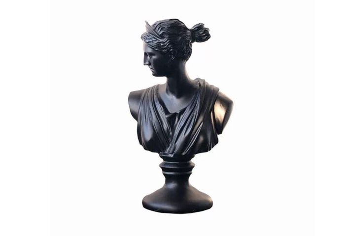 Artemis Büst, Zwart