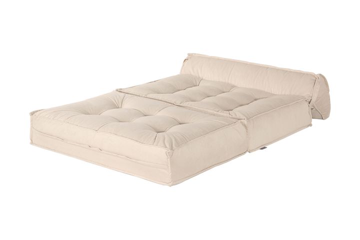 Mocca Opklapbare Slaapbank, Beige