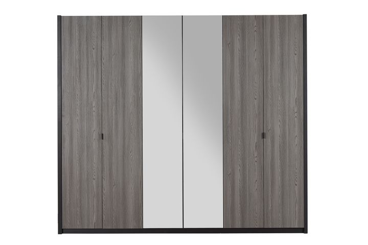 Zeta Kledingkast met 6 Deuren